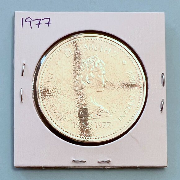 Canada 1976, 1977 & 1978 0.500 Fineness Silver Dollar Coins! - Picture 6 of 16